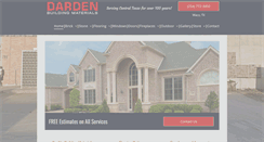 Desktop Screenshot of dardenbuildingmaterial.com